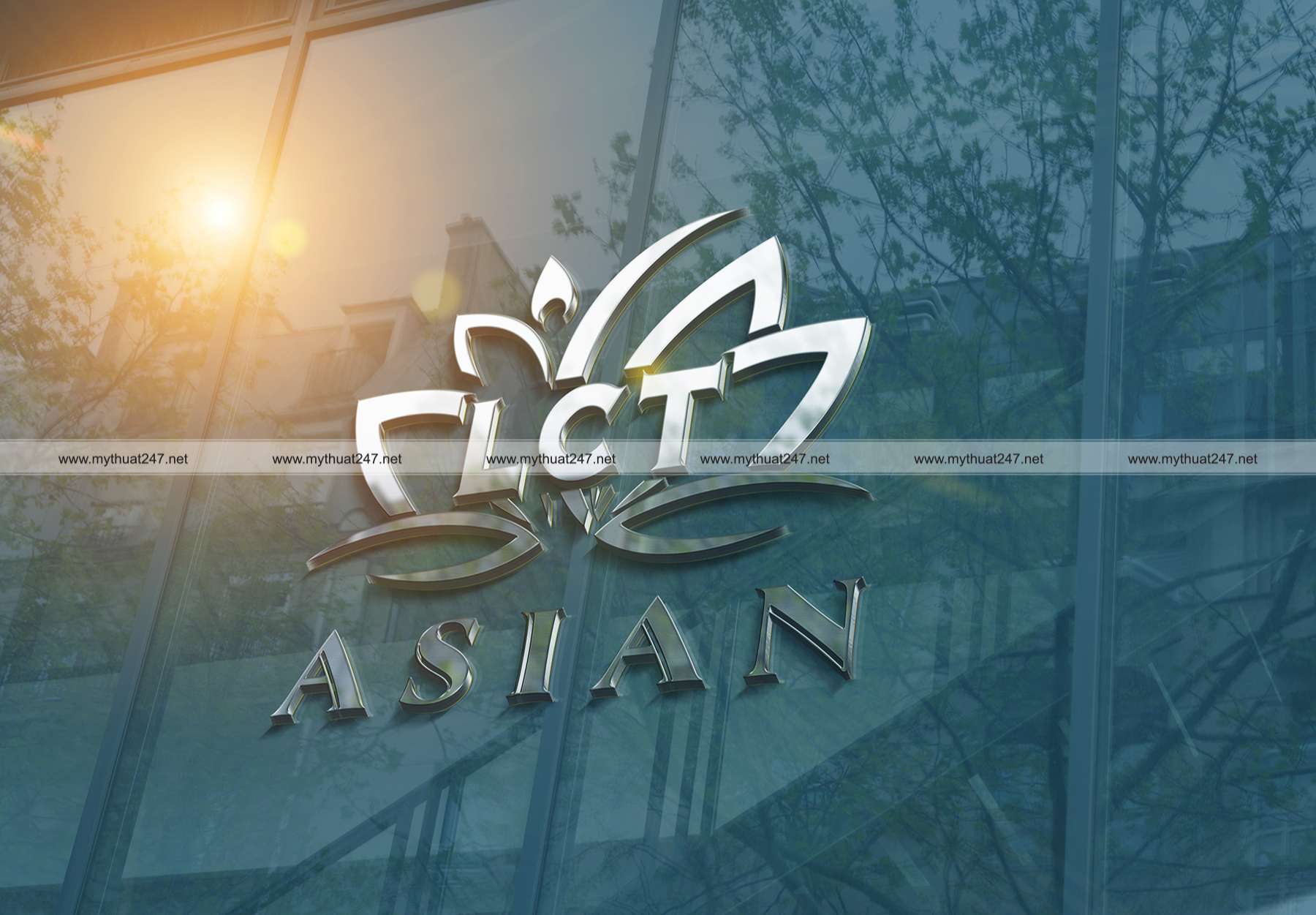Thiết kế logo LCT asian